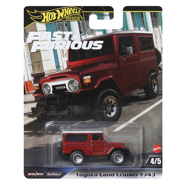 Автомоделі - Автомодель Hot Wheels Форсаж Toyota Land Cruiser FJ43 (HNW46/HRT96)#3