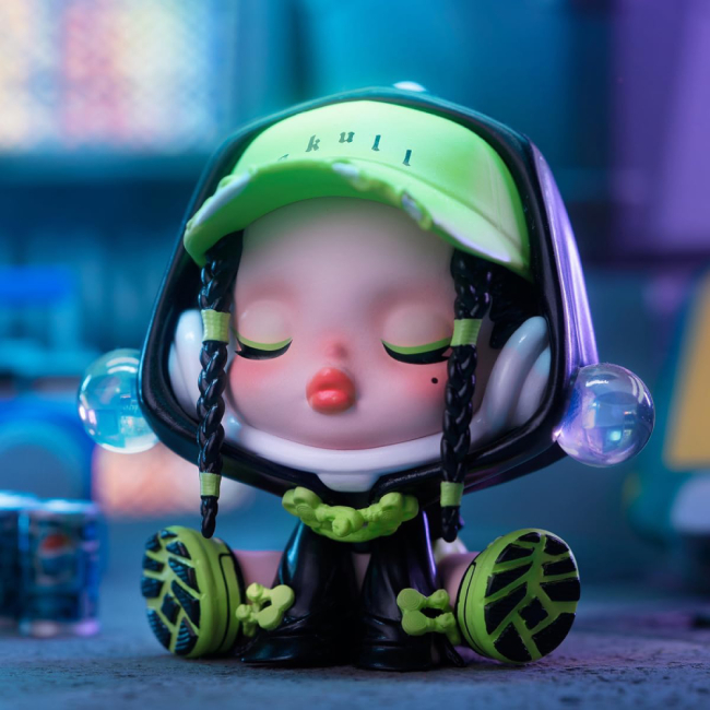 Фігурки персонажів - Колекційна фігурка-сюрприз Pop Mart City of night Skullpanda (SPCN-01)#2