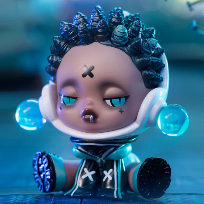 Фігурки персонажів - Колекційна фігурка-сюрприз Pop Mart City of night Skullpanda (SPCN-01)#7