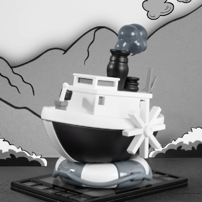 Фигурки персонажей - Коллекционная фигурка-сюрприз Pop Mart Disney Steamboat Willie (DSW-01)#2