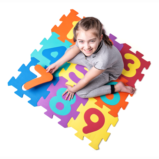 Розвивальні килимки - Розвиваючий килимок Woody Мозаїка-цифри (91627)#3