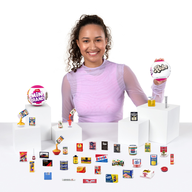 Аксесуари для фігурок - Фігурка-сюрприз Mini brands Retro Grocery (77557GQ1)#4