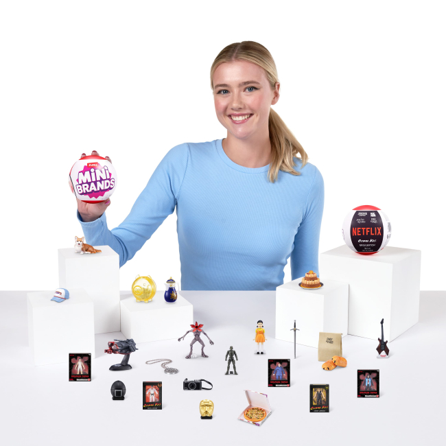 Фигурки персонажей - Фигурка-сюрприз Mini brands Netflix (77563GQ1)#4