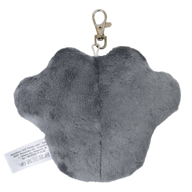 Брелоки - Брелок Tigres Лапка сіра (ПД-0511)#3