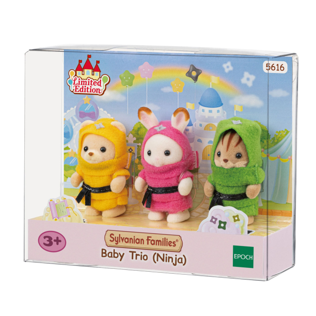 Фігурки тварин - Ігровий набір Sylvanian Families Малюки в костюмах ніндзя (5616)#2