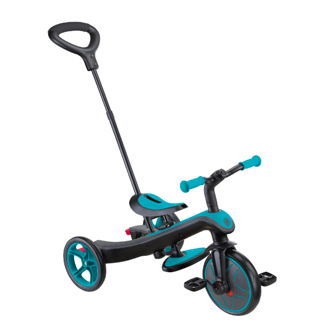 Велосипеды - Велосипед Globber Explorer trike 4 в 1 бирюзовый (634-105)#3