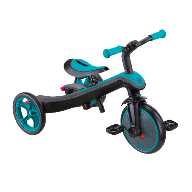 Велосипеды - Велосипед Globber Explorer trike 4 в 1 бирюзовый (634-105)#4