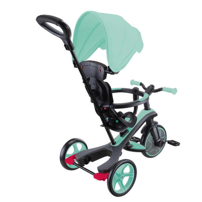 Велосипеды - Велосипед Globber Explorer trike 4 в 1 мятный (634-206)#2