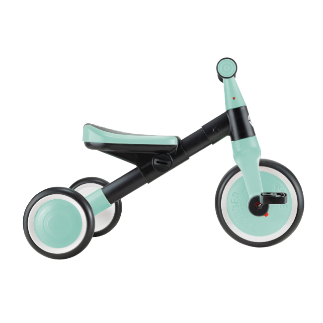 Велосипеды - Велосипед Globber Learning trike 2 в 1 мятный (735-206)#3
