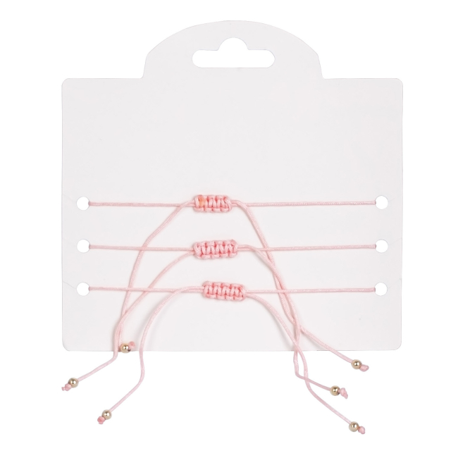 Бижутерия и аксессуары - Набор браслетов Lukky Fashion С розовыми бабочками (T24604)#2