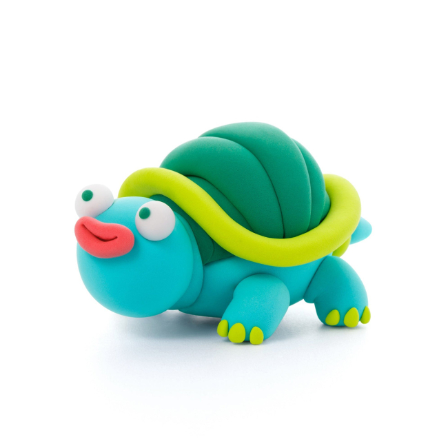 Наборы для лепки - Набор пластилина Липака Экзотические животные Черепаха (30126-UA01)#2