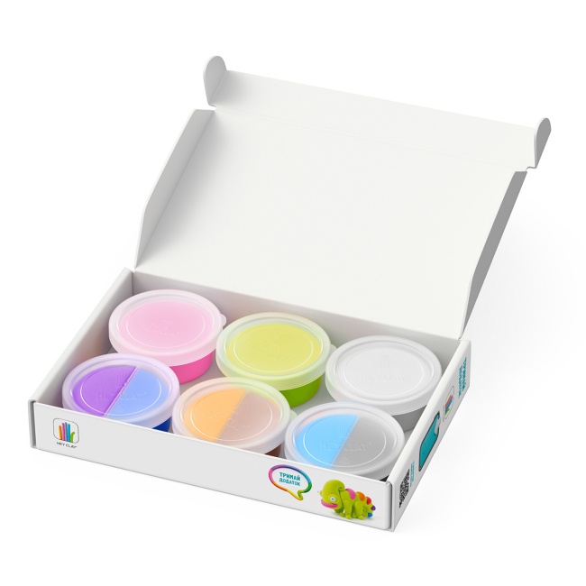 Наборы для лепки - Набор пластилина Липака Экзотические животные Хамелеон, гастропода, аксолотль ((60049-UA01)#2