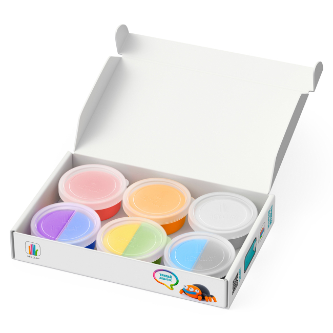 Набори для ліплення - Набір пластиліну Ліпака Екзотичні тварини Тарантул, черепаха, помаранчева жаба (60050-UA01)#2