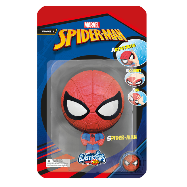 Антистресс игрушки - Стретч-антистресс Elastikorps HeroPop Марвел Человек-Паук в ассортименте (HEPO10MARM)#2