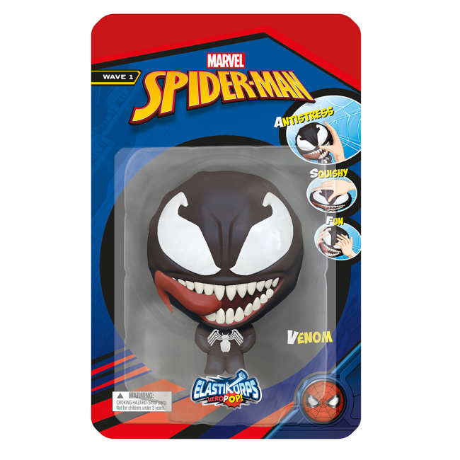 Антистресс игрушки - Стретч-антистресс Elastikorps HeroPop Марвел Человек-Паук в ассортименте (HEPO10MARM)#3