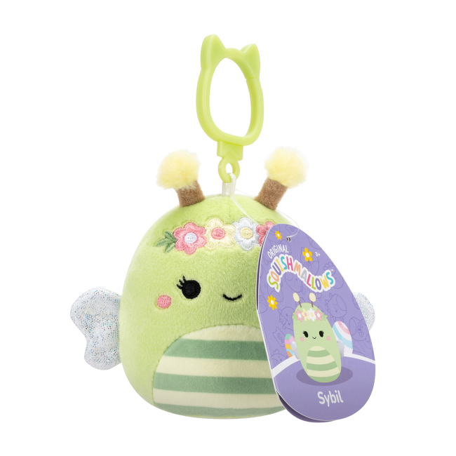 Брелоки - Брелок Squishmallows Бджілка Сібіл 9 см (SQCP00460)#6