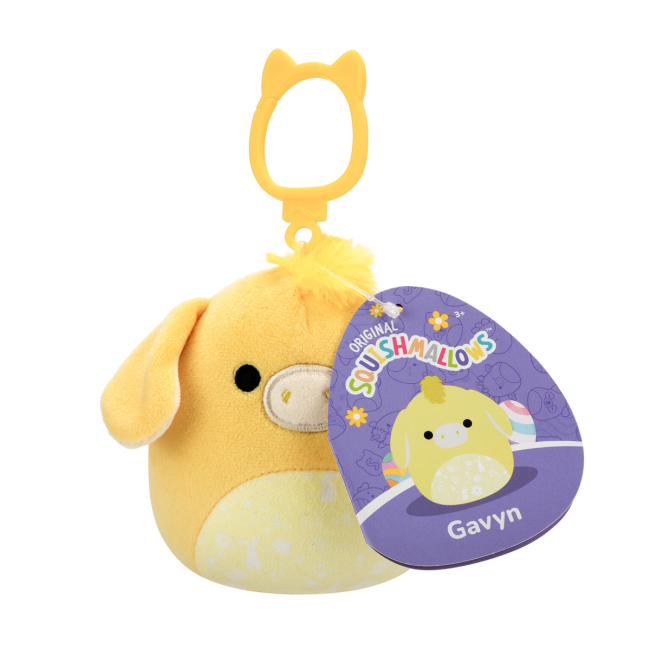 Брелоки - Брелок Squishmallows Віслючок Гевін 9 см (SQCP00461)#6