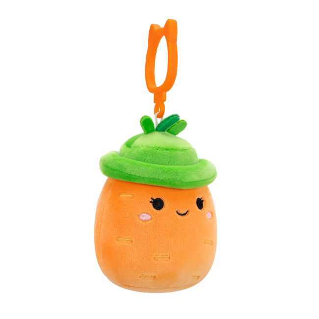 Брелоки - Брелок Squishmallows Морквинка Кароліна 9 см (SQCP00462)#2