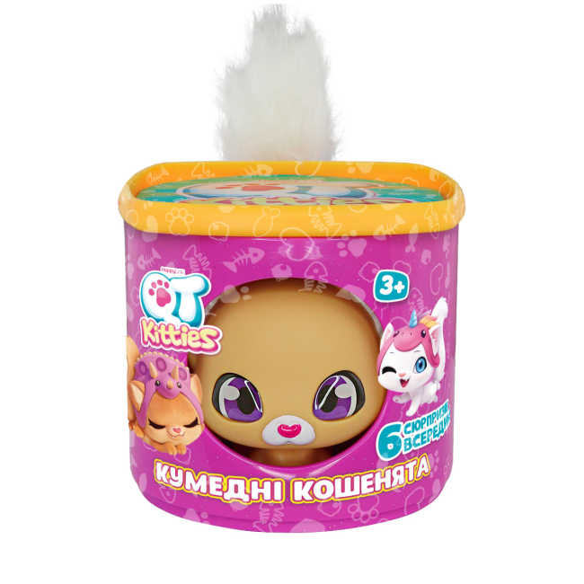 Фигурки животных - Фигурка QT Kitties Котенок Дина (450001-3)#2