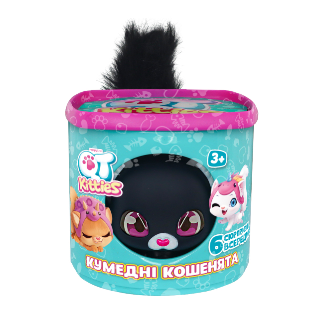 Фігурки тварин - Фігурка QT Kitties Кошеня Еш (450001-6)#2