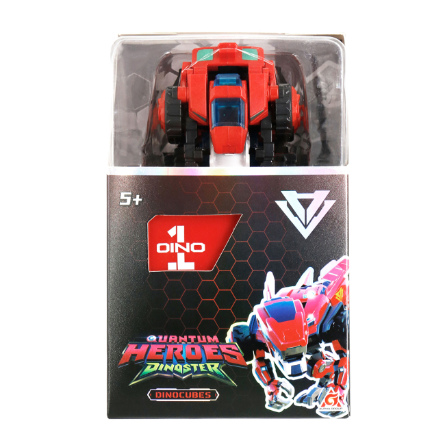 Трансформеры - Трансформер Dinoster Динозавр Раптор-бот красный (EU580840-1)#6