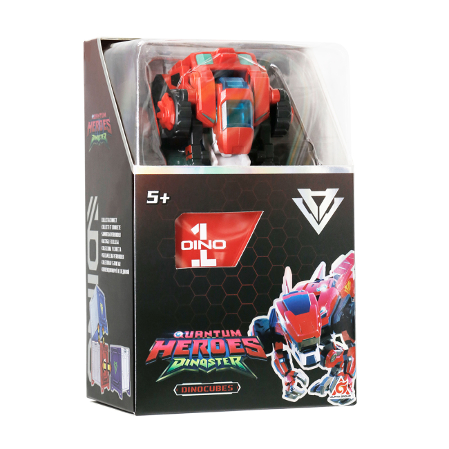 Трансформеры - Трансформер Dinoster Динозавр Раптор-бот красный (EU580840-1)#7