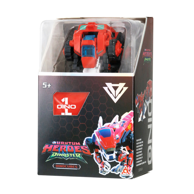 Трансформеры - Трансформер Dinoster Динозавр Раптор-бот красный (EU580840-1)#8