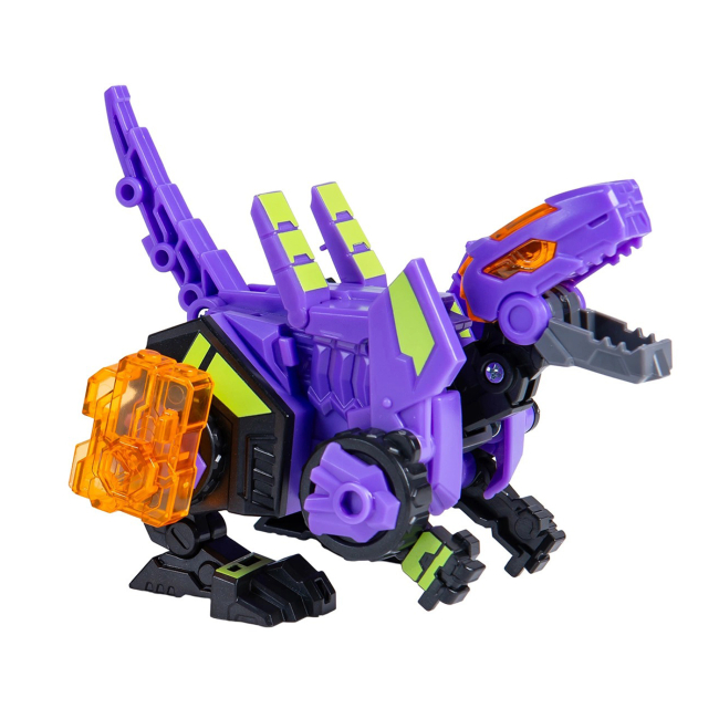 Трансформеры - Трансформер Dinoster Динозавр Раптор-бот пурпурный (EU580840-2)#2