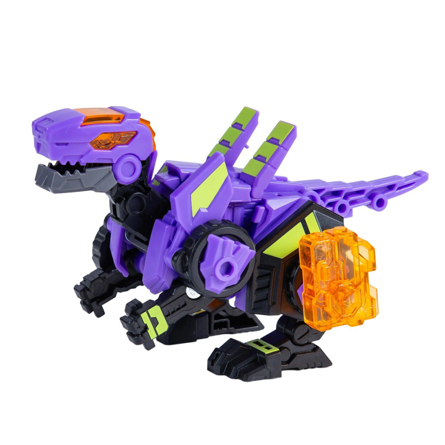 Трансформеры - Трансформер Dinoster Динозавр Раптор-бот пурпурный (EU580840-2)#3