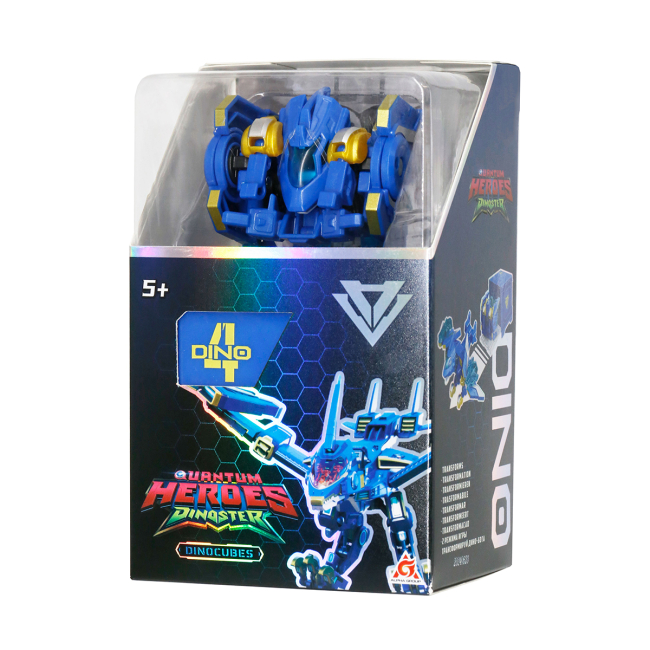 Трансформери - Трансформер Dinoster Динозавр Птера-бот синій (EU580840-4)#8
