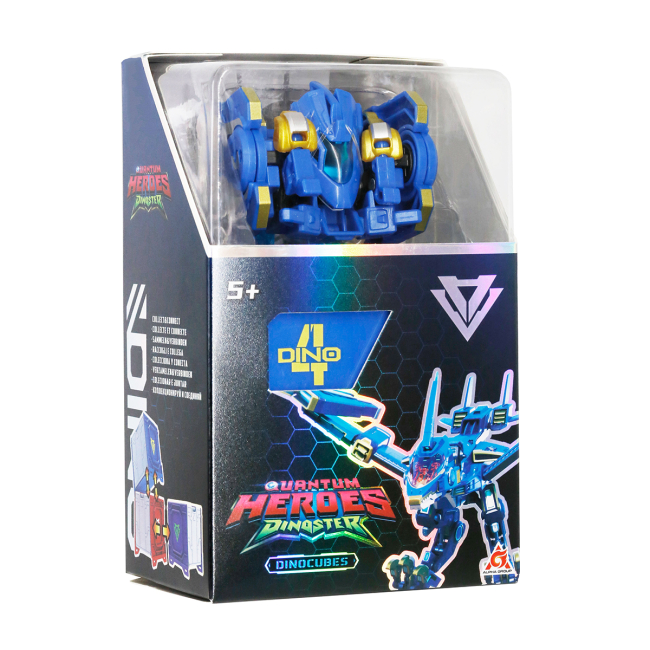 Трансформери - Трансформер Dinoster Динозавр Птера-бот синій (EU580840-4)#9