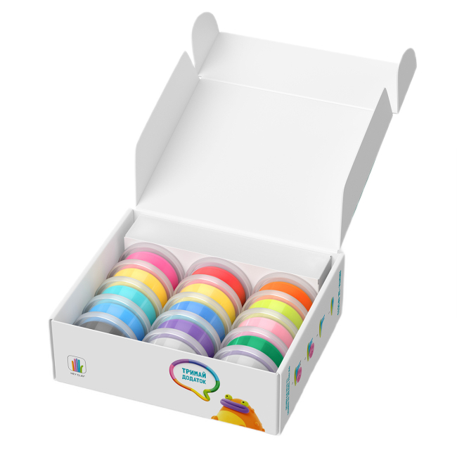 Набори для ліплення - Набір пластиліну Ліпака Екзотичні тварини 6 персонажів (15025-UA01)#2