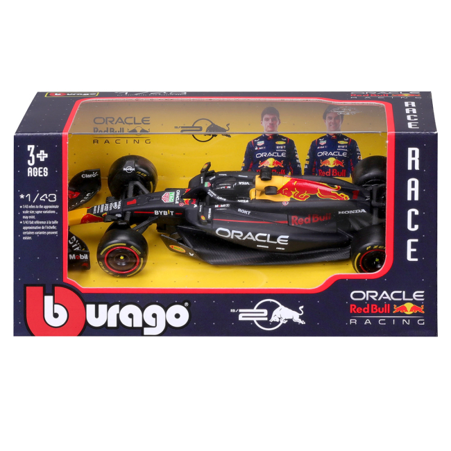 Автомодели - Автомодель Bburago Race Red bull racing RB20 2024 в ассортименте (18-38097)#8