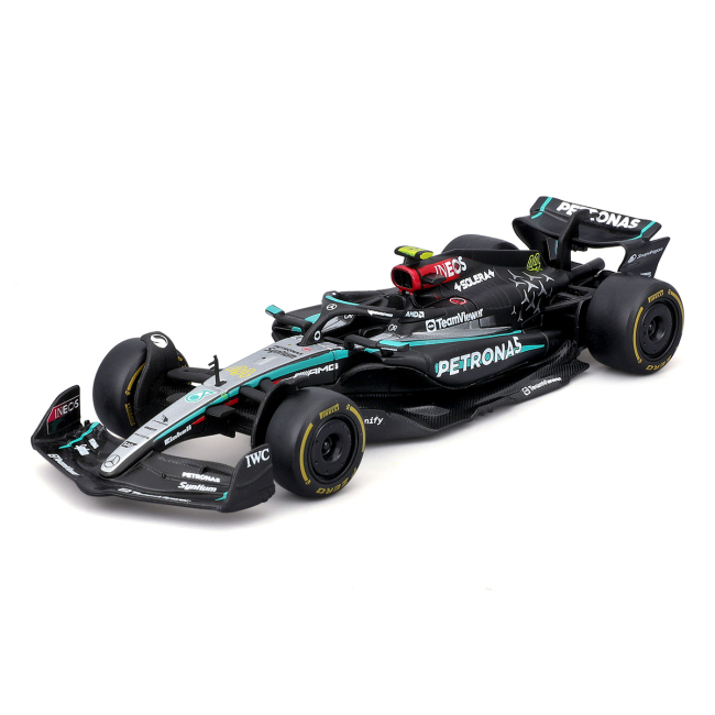 Автомодели - Автомодель Bburago Race Mercedes AMG F1 W15 Performance 2024 в ассортименте (18-38208)#2