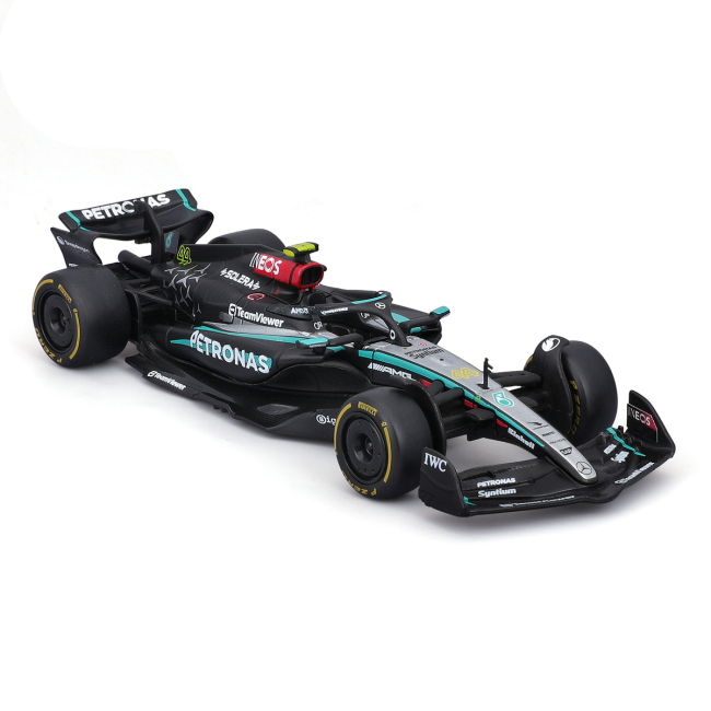 Автомодели - Автомодель Bburago Race Mercedes AMG F1 W15 Performance 2024 в ассортименте (18-38208)#3