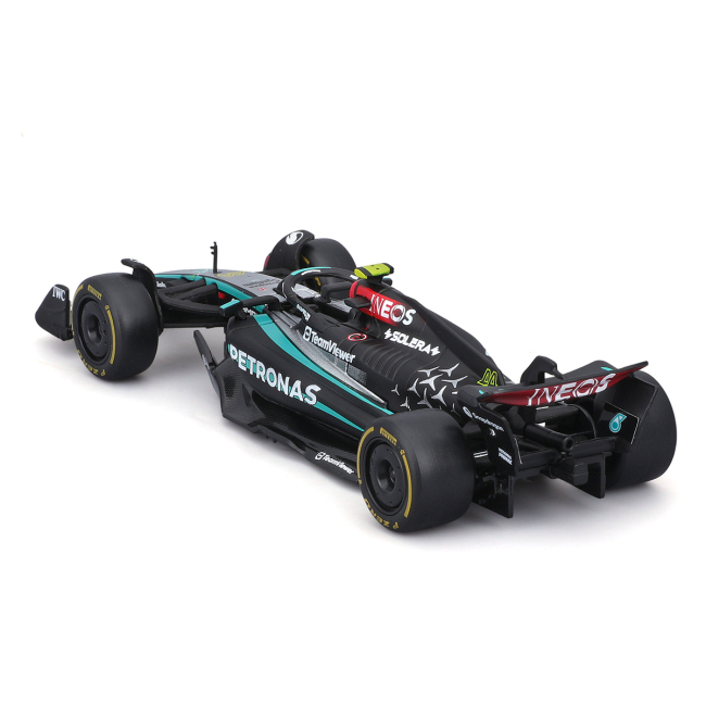 Автомодели - Автомодель Bburago Race Mercedes AMG F1 W15 Performance 2024 в ассортименте (18-38208)#4