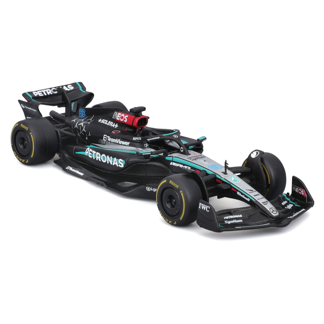 Автомодели - Автомодель Bburago Race Mercedes AMG F1 W15 Performance 2024 в ассортименте (18-38208)#6