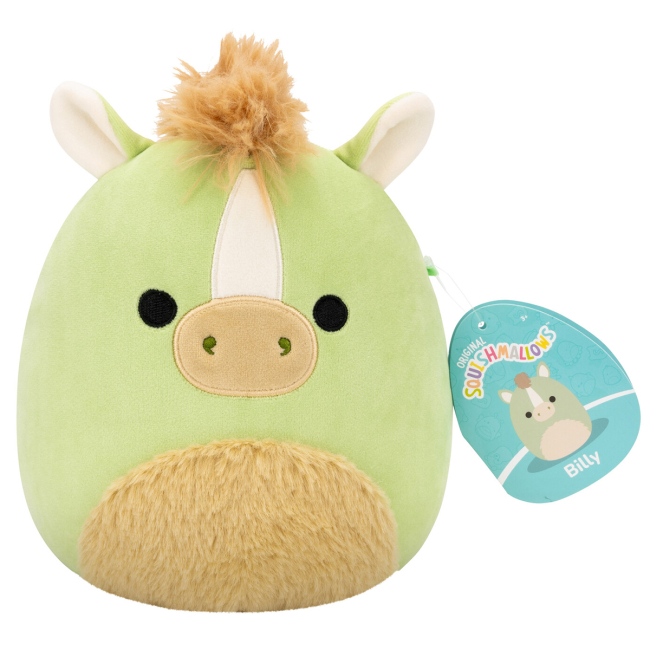 Мягкие животные - Мягкая игрушка Squishmallows Лошадь Билли 19 см (SQCR07943)#6