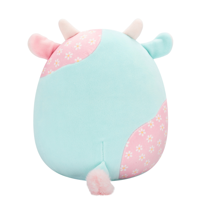 М'які тварини - М'яка іграшка Squishmallows М'ятна пастельна корівка 19 см (SQER01209)#4