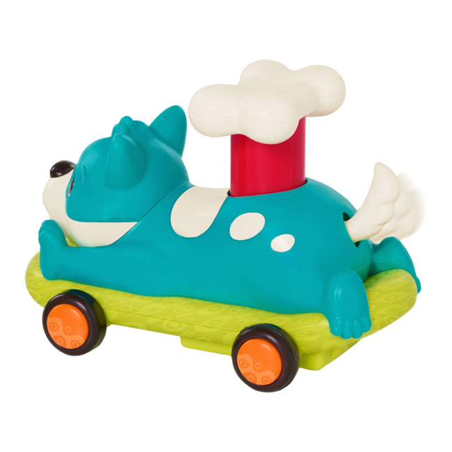 Машинки для малышей - Машинка Battat Лапкомобили Песик бирюзовый (BX2504Z)#3