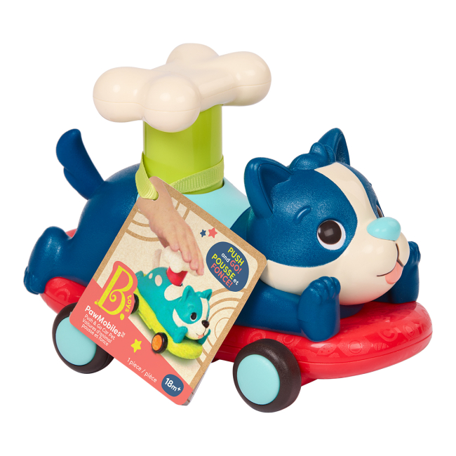 Машинки для малышей - Машинка Battat Лапкомобили Песик (BX2505Z)#3