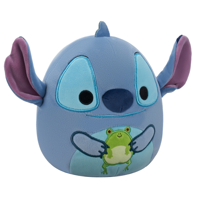 Персонажі мультфільмів - М'яка іграшка Squishmallows Disney Стіч з жабкою 17 см (SQDI00730)#2