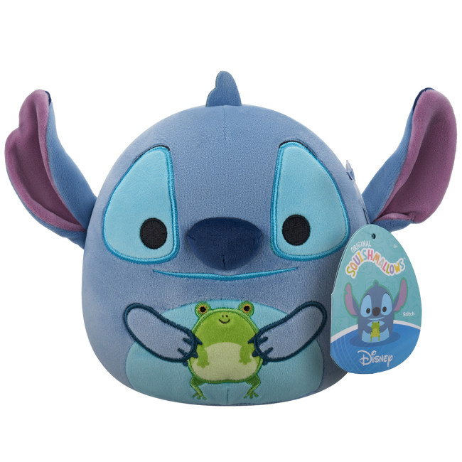 Персонажі мультфільмів - М'яка іграшка Squishmallows Disney Стіч з жабкою 17 см (SQDI00730)#6