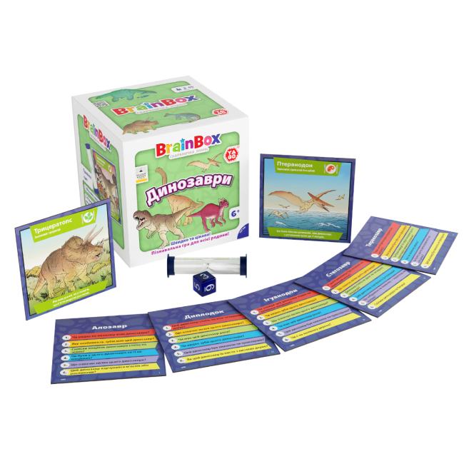 Настільні ігри - Настільна гра Yago Brainbox Динозаври (BZZBRDI02UA)#3