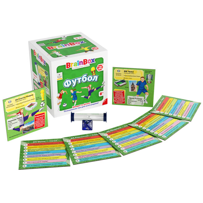 Настільні ігри - Настільна гра Yago Brainbox Футбол (BZZBRFB02UA)#3