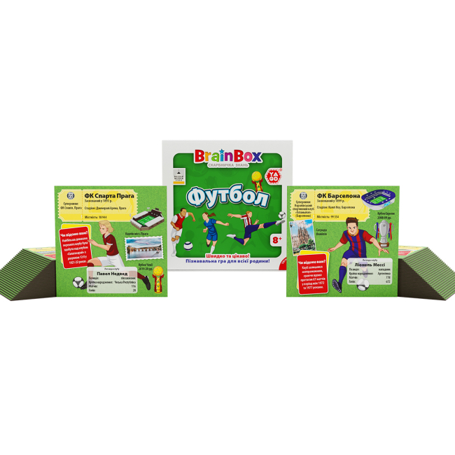 Настільні ігри - Настільна гра Yago Brainbox Футбол (BZZBRFB02UA)#5