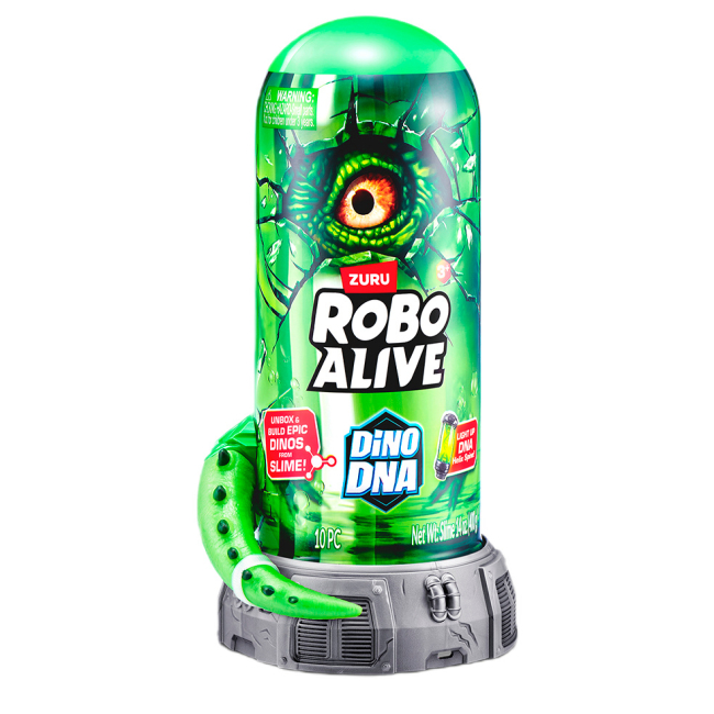 Фигурки животных - Игровой набор Robo Alive S1 ДНК стиракозавра (71139D)#3