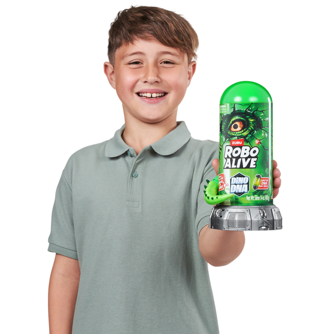 Фигурки животных - Игровой набор Robo Alive S1 ДНК стиракозавра (71139D)#4