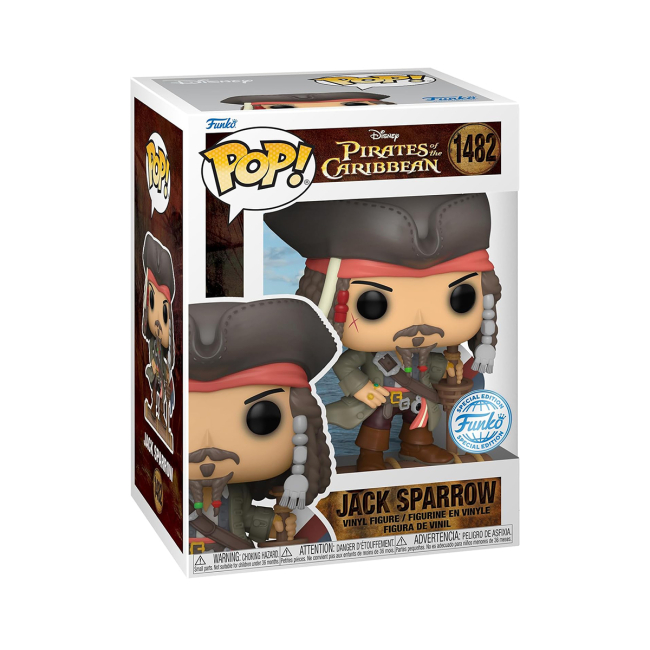 Фигурки персонажей - Фигурка Funko Pop Pirates of the Caribbean Джек Спарроу (81940)#2