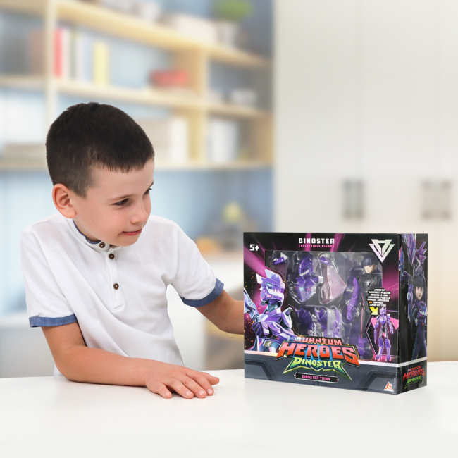 Фигурки персонажей - Игровая фигурка Dinoster Трина с аксессуарами (EU580836)#10